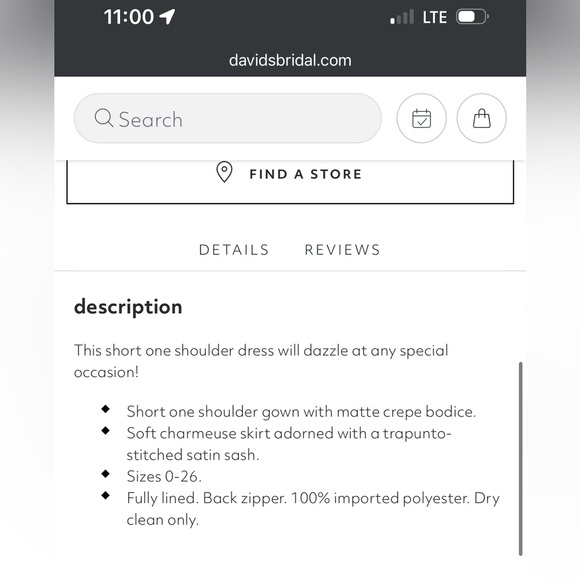 Forest Green One Shoulder Cocktail Dress - Picture 5 of 6